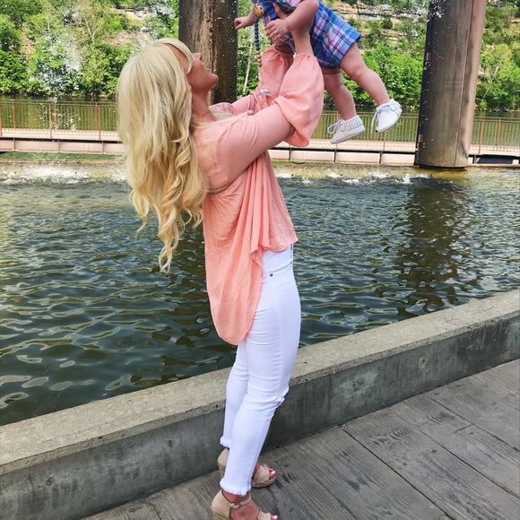 Jack coral babydoll top - Picture 2 of 7